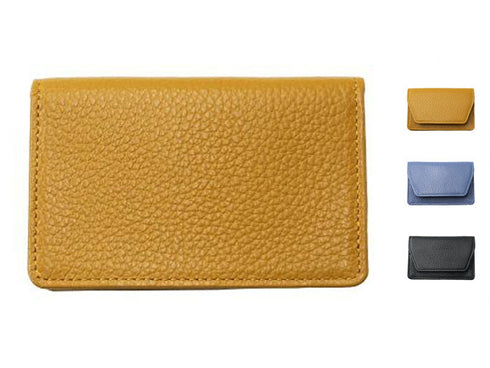 【豊岡財布 足立 AW0304 スカイ】ALBAPIE 名刺入れ